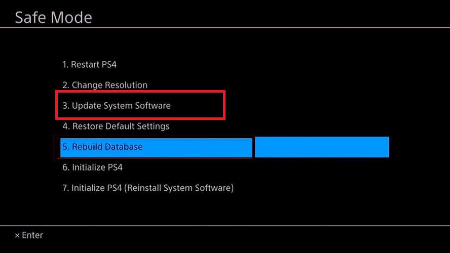 Вход в безопасный режим PS4 — кнопка питания и контроллер