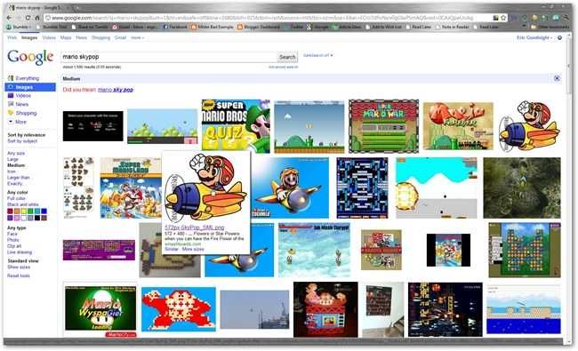 Поиск изображения в Google Images