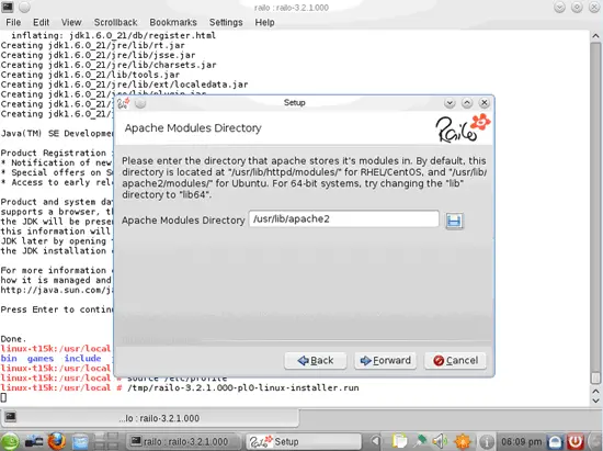 Путь к директории модулей Apache на SUSE