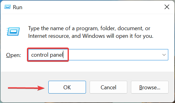 Панель управления Windows
