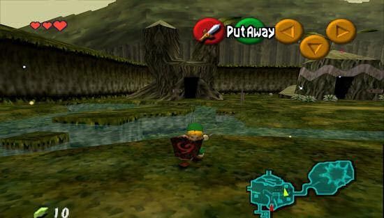 Игры Nintendo 64 на компьютере — скриншот игрового процесса