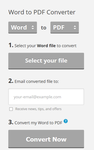 Конвертер Word в PDF от Nitro