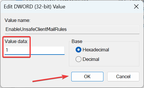 значение DWORD