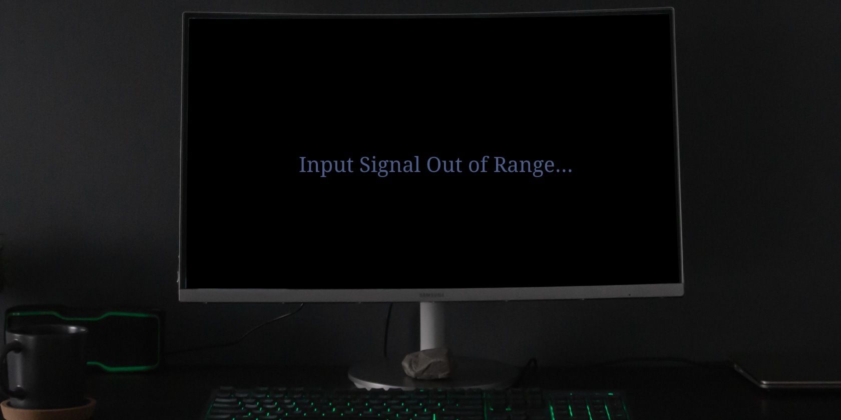 Исправить Input Signal Out of Range в Windows