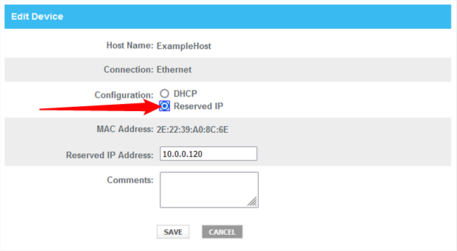 Включение Reserved IP в xFi