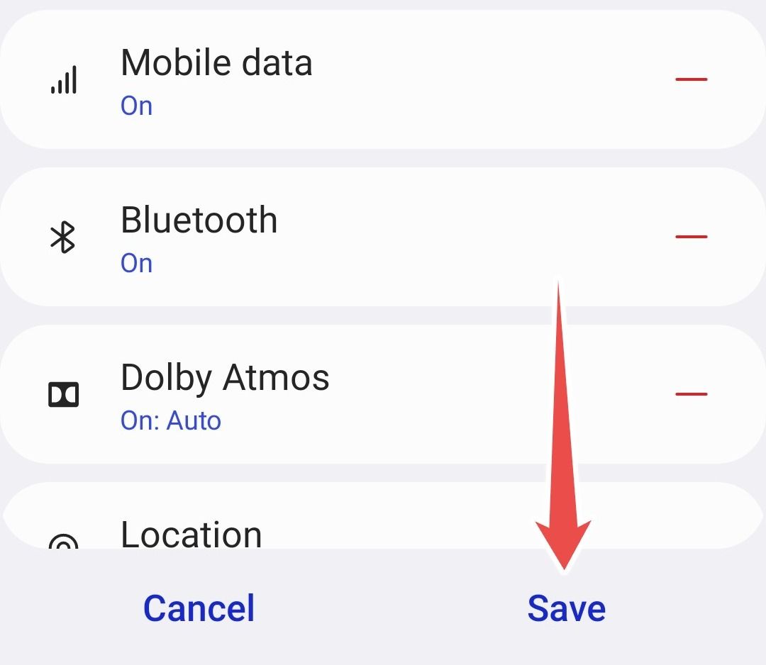 Сохранение Routine на Samsung.