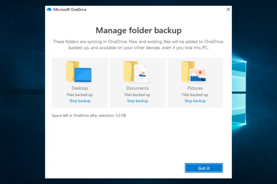Как изменить настройки синхронизации OneDrive