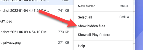 Выберите опцию