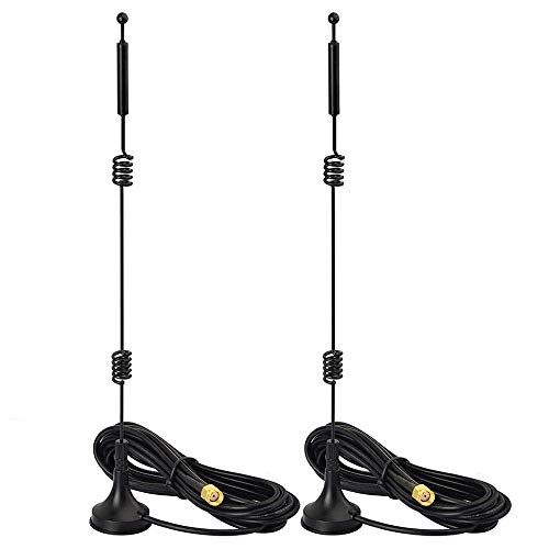 RP‑SMA антенна с магнитным основанием для наружной установки