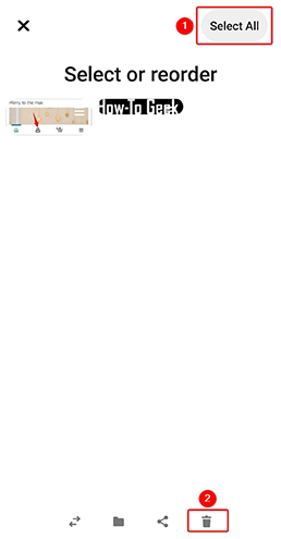 Удаление нескольких пинов в приложении.