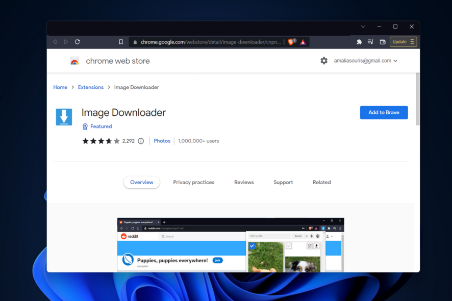 Массовая загрузка изображений с Pinterest