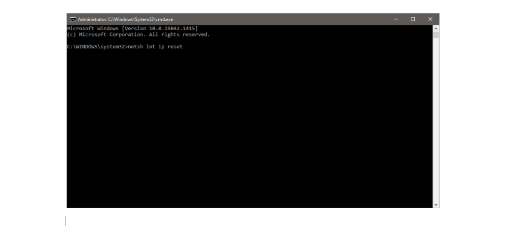 Выполнение команды в командной строке Windows