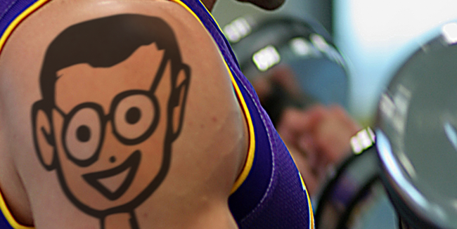 Панель создания маски слоя в окне слоёв