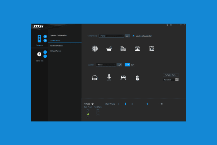 Disabilitare Jack Detection in Realtek Audio