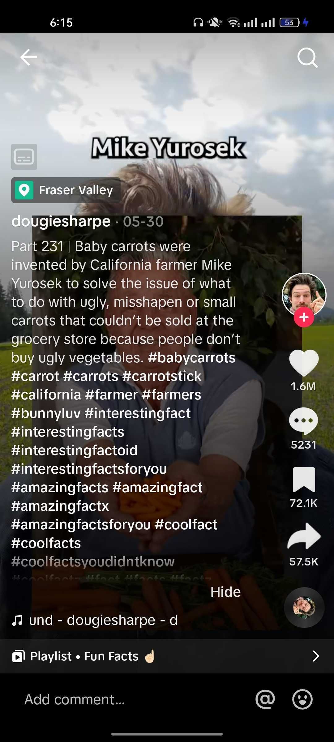 Описание видео TikTok