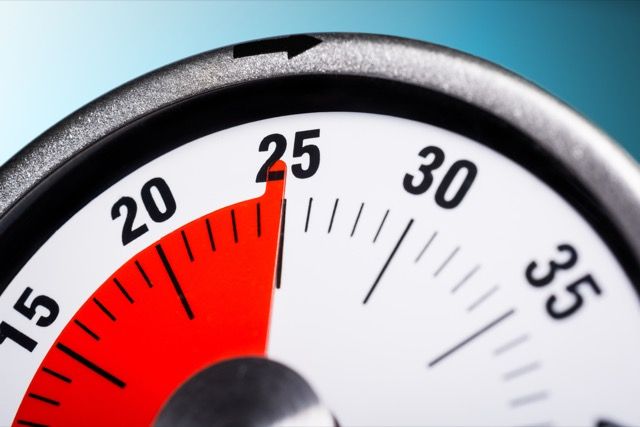 кухонный таймер на 25 минут