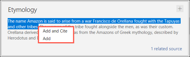 Нажмите Добавить и сослаться или Добавить
