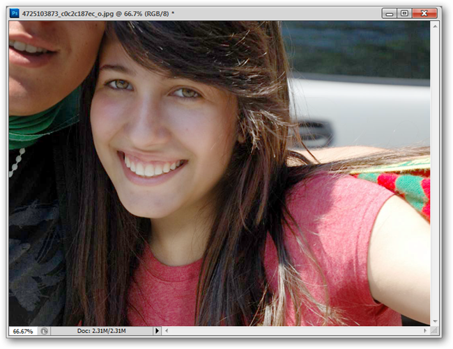 Создание корректирующих слоёв Hue/Saturation и Levels в панели слоёв