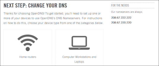 Инструкции по смене DNS для разных устройств