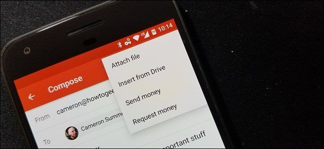 Как прикрепить файл в Gmail на Android