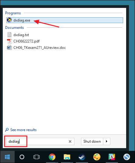 Окно запуска dxdiag с запросом на проверку подписей драйверов