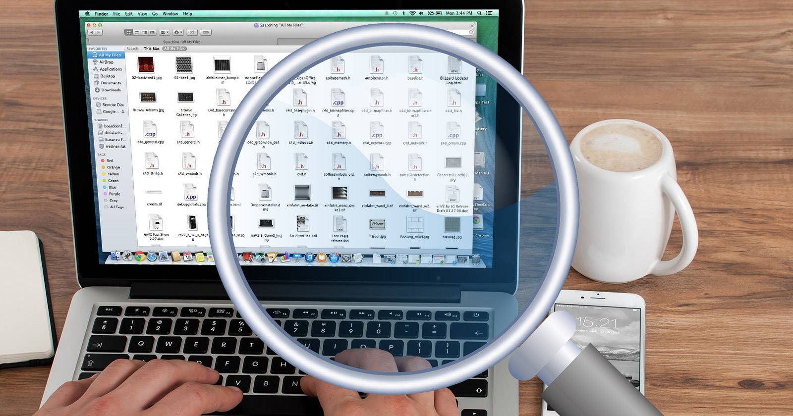 Найти потерянные файлы на Mac — быстрые способы