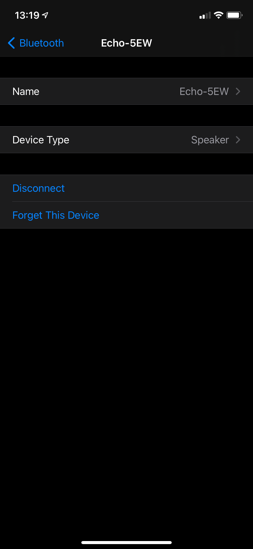 iOS Pair Echo Speaker