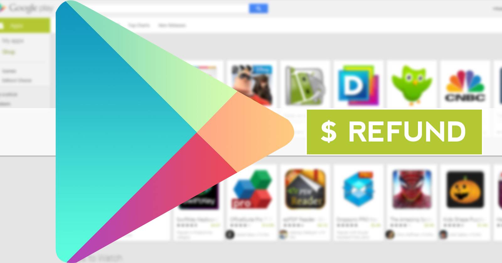 Как вернуть деньги за приложение в Google Play