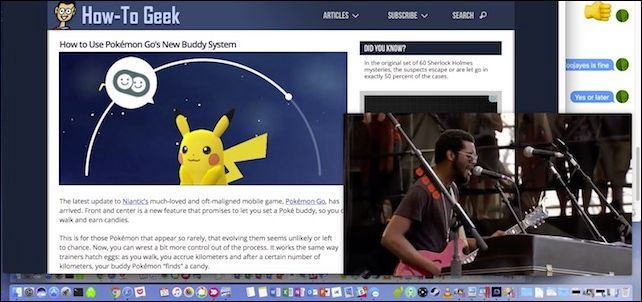 Картинка‑в‑картинке на macOS Sierra — инструкция