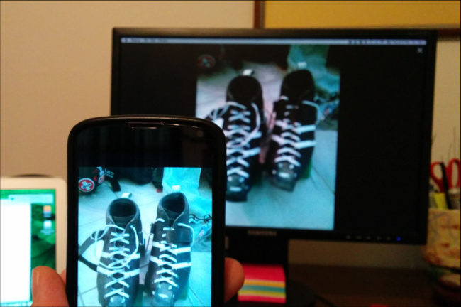 Слайдшоу на большом экране