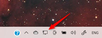 Дизайн значка сети при использовании Ethernet.