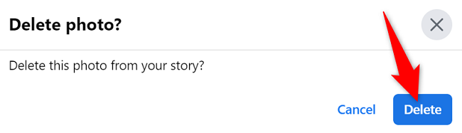 Подтвердите удаление архива, нажав «Delete».