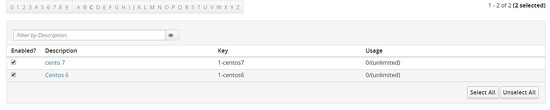 Ключи для CentOS 6 и 7