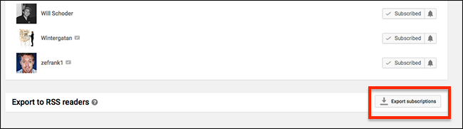 youtube-subscriptions-opml