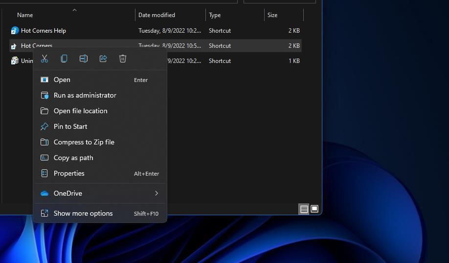 Опция запуска от имени администратора