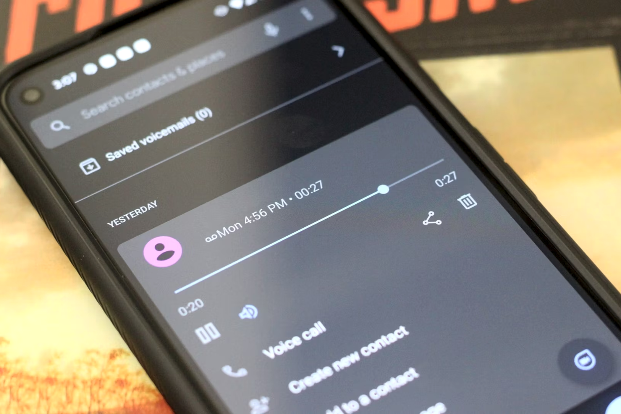 Как прослушать голосовую почту на Android