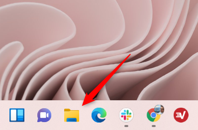 Открытие Проводника Windows
