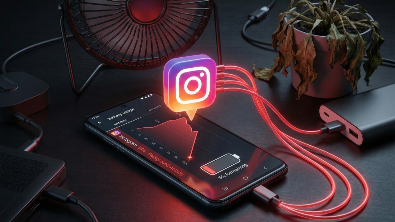 Instagram разряжает Android — как исправить