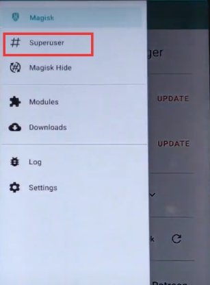 Включение разрешения суперпользователя для Substratum