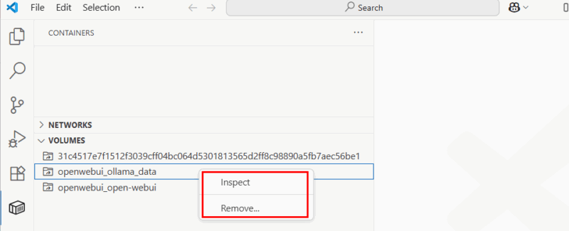 Gestire un volume Docker