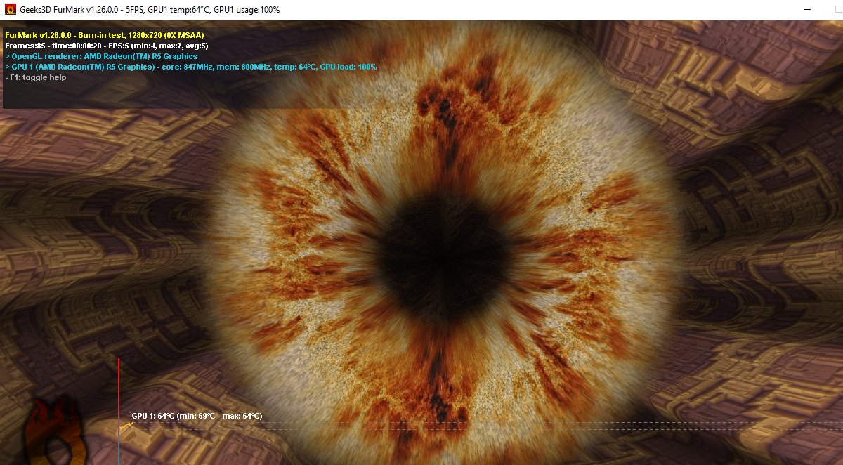 furmark gpu stress test