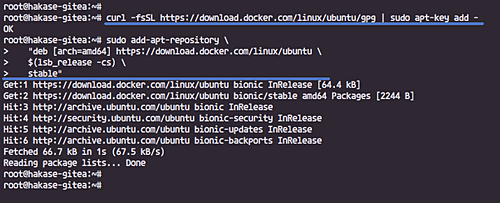 Добавление репозитория Docker для Ubuntu