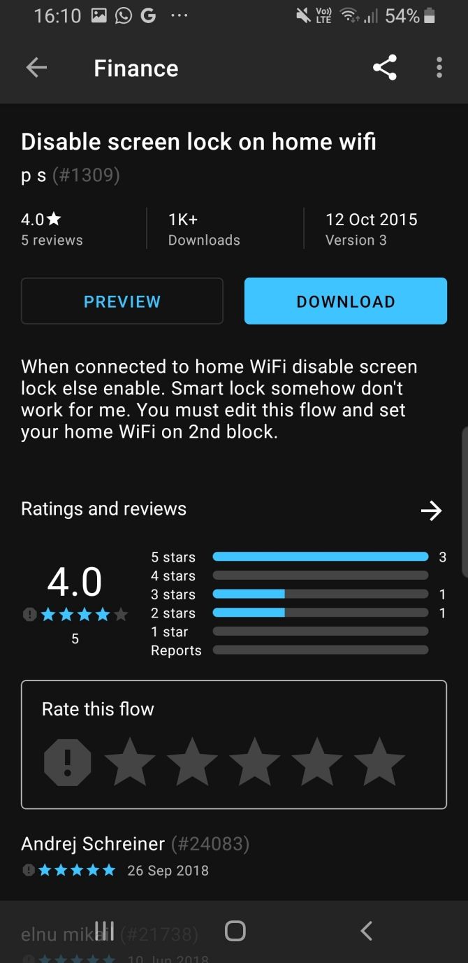 Экран подтверждения загрузки потока в Automate