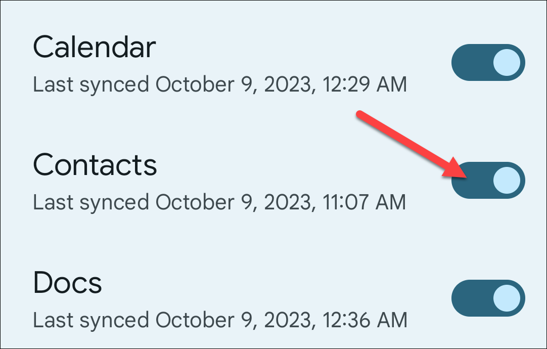 Настройка резервного копирования контактов в Google на Pixel