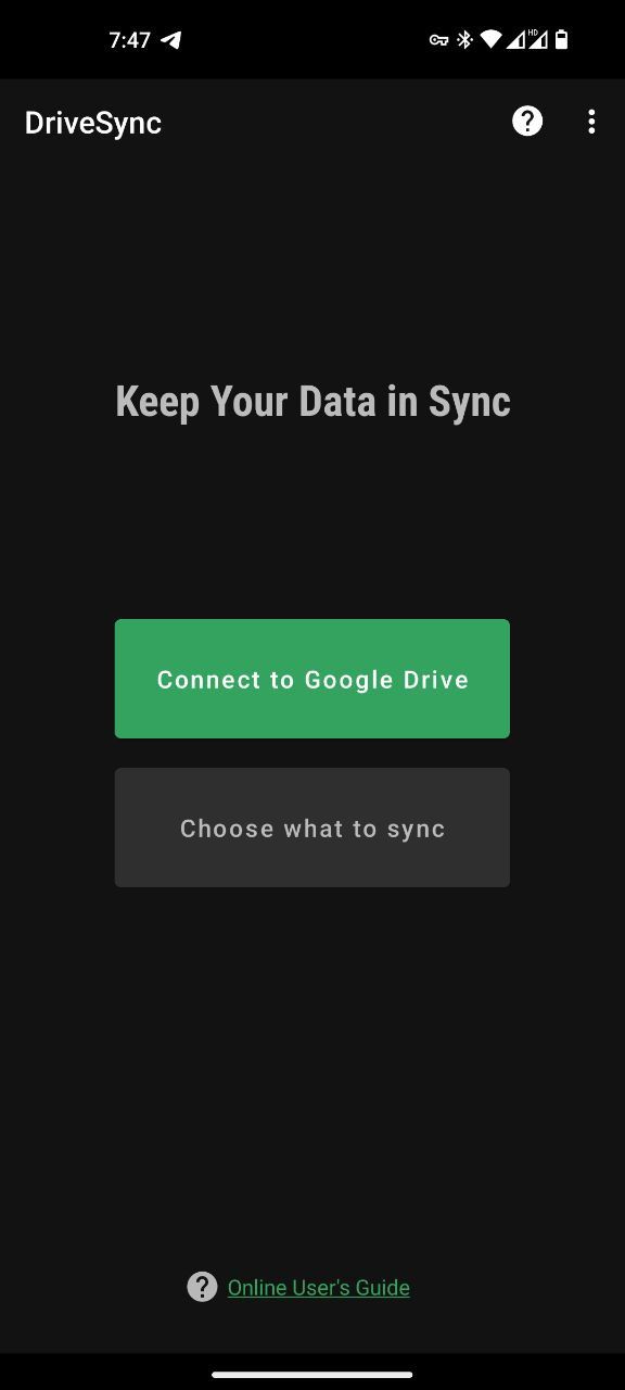 Autosync on Android