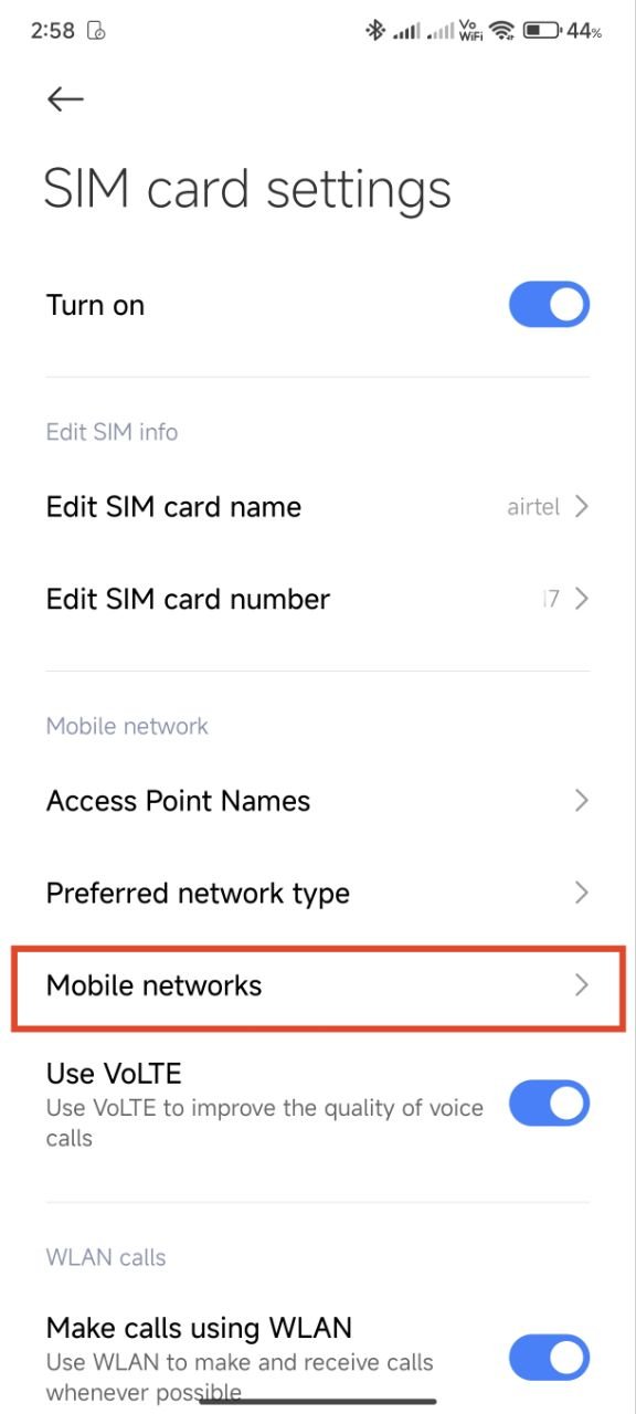 mobile networks