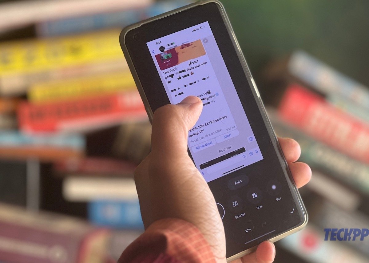 Как пикселировать фото и скриншоты на OnePlus