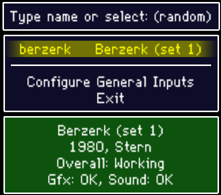 Список игр в MAME: подсветка статуса совместимости ROM
