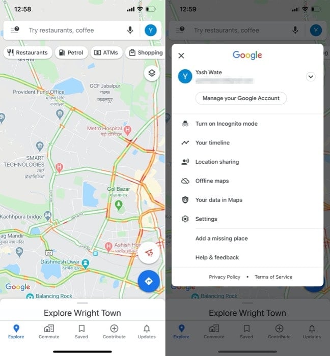 Инструкция: нажмите иконку профиля и откройте Настройки
