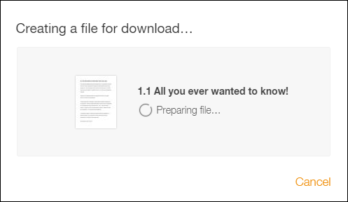 Файл Word, загруженный из iCloud Pages